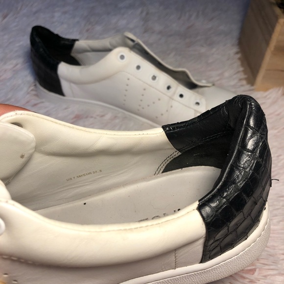 Vince White Leather Sneakers - Picture 11 of 12